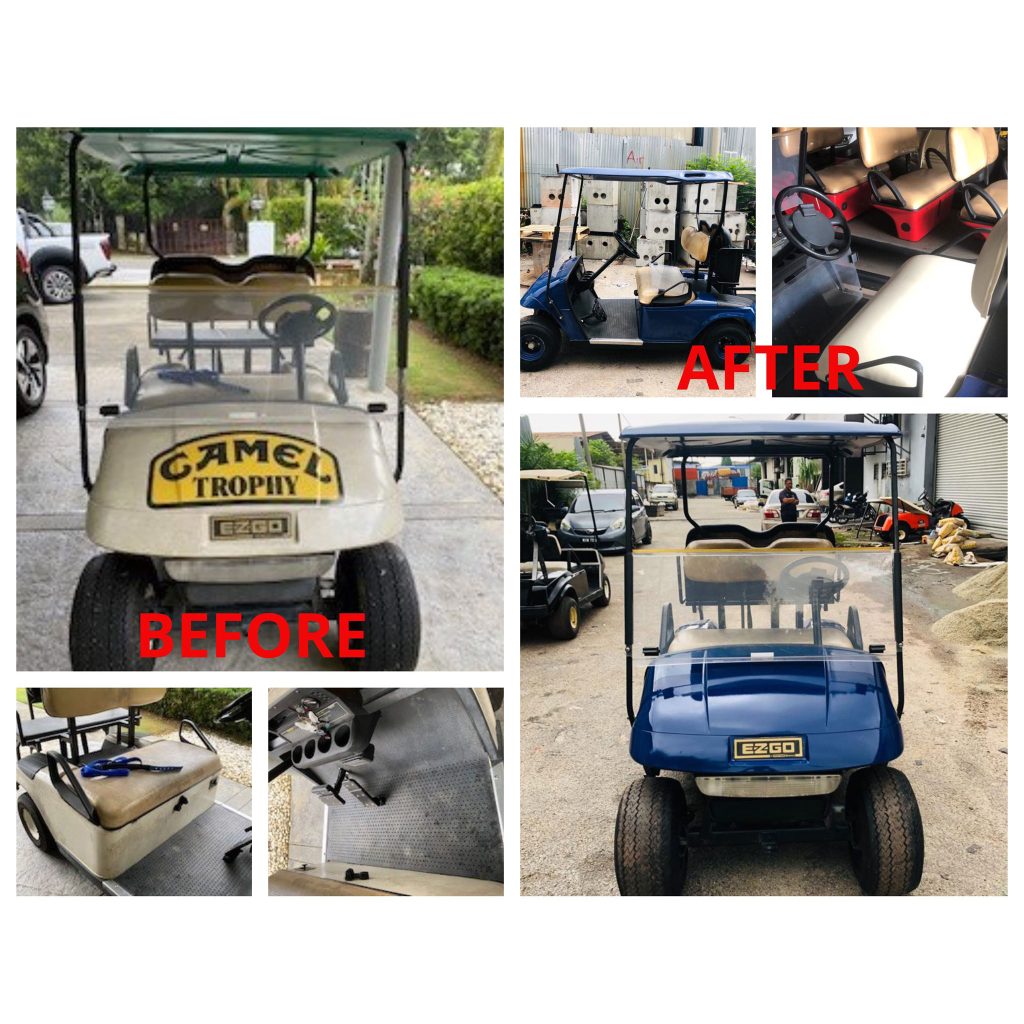 Refurbishment of EZGO Buggy AGRI PACIFIC SDN. BHD. (236721W)